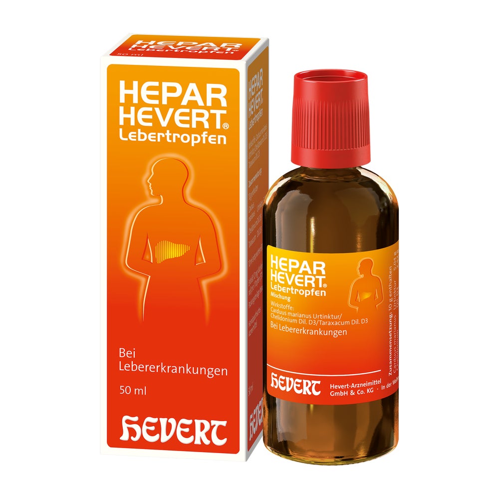 Hepar Hevert Lebertropfen 50 ml