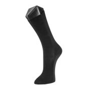 LINDNER® Silversoft® classic - Diabetikersocken - 100% Natur - ohne Gummi, Schwarz, Gr. 38 - 40 2 St