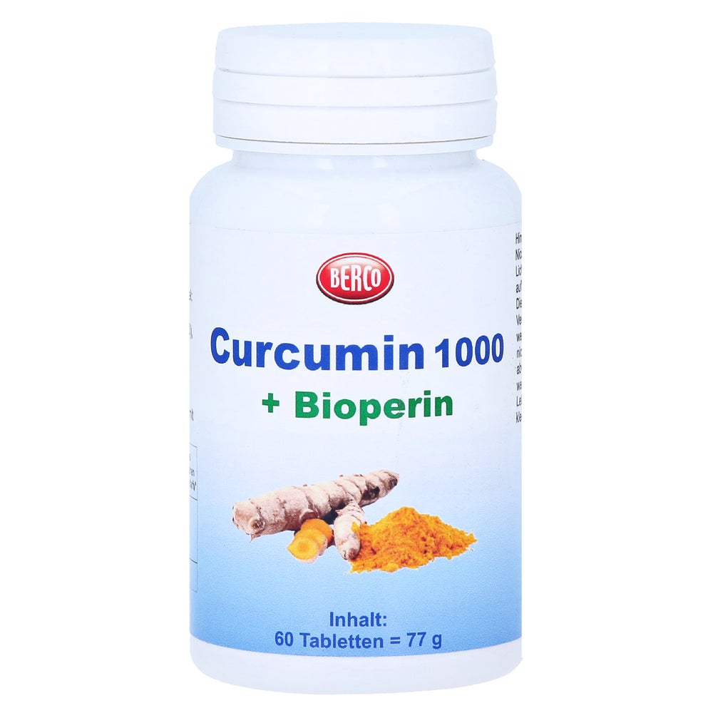 Curcumin 1000+bioperin Berco Tabletten 60 St