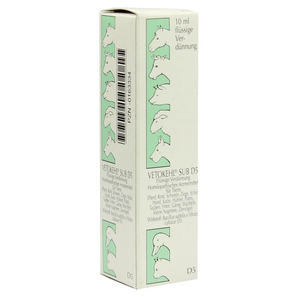 Vetokehl SUB. D 5 Tropfen vet. 10 ml