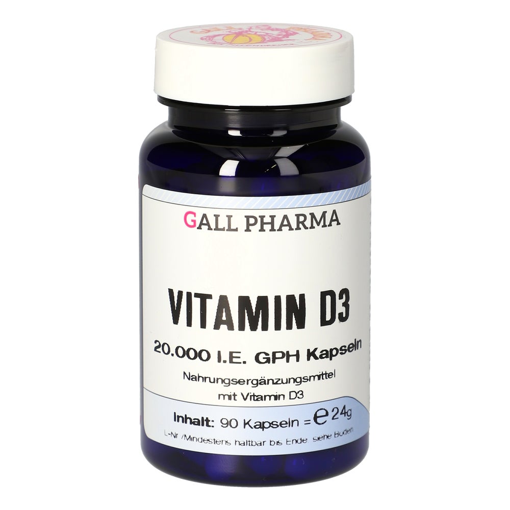 Vitamin D3 20.000 I.E. GPH Kapseln 90 St