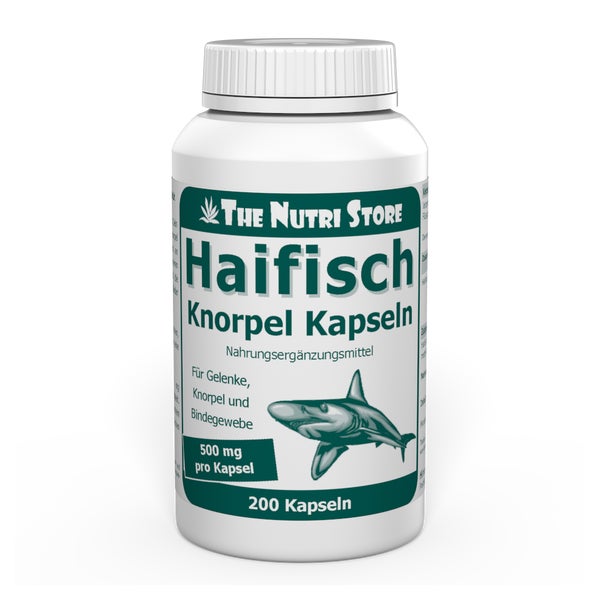 Haifisch Knorpel 500 mg Kapseln 200 St