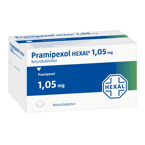 PRAMIPEXOL HEXAL 1,05 mg Retardtabletten 100 St