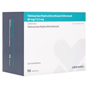 TELMISARTAN/Hydrochlorothiazid AXiromed 80/12,5 mg 98 St