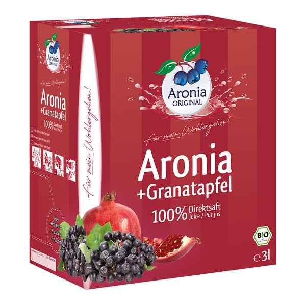 Aronia+granatapfel Saft BiB Bio FH 3 l