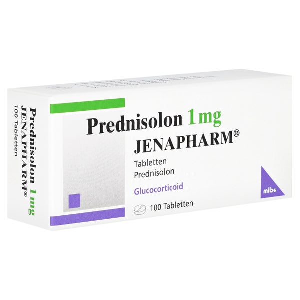Prednisolon 1 mg Jenapharm Tabletten 100 St