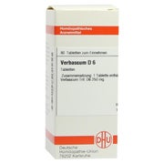 Produktabbildung: Verbascum D 6 Tabletten 80 St