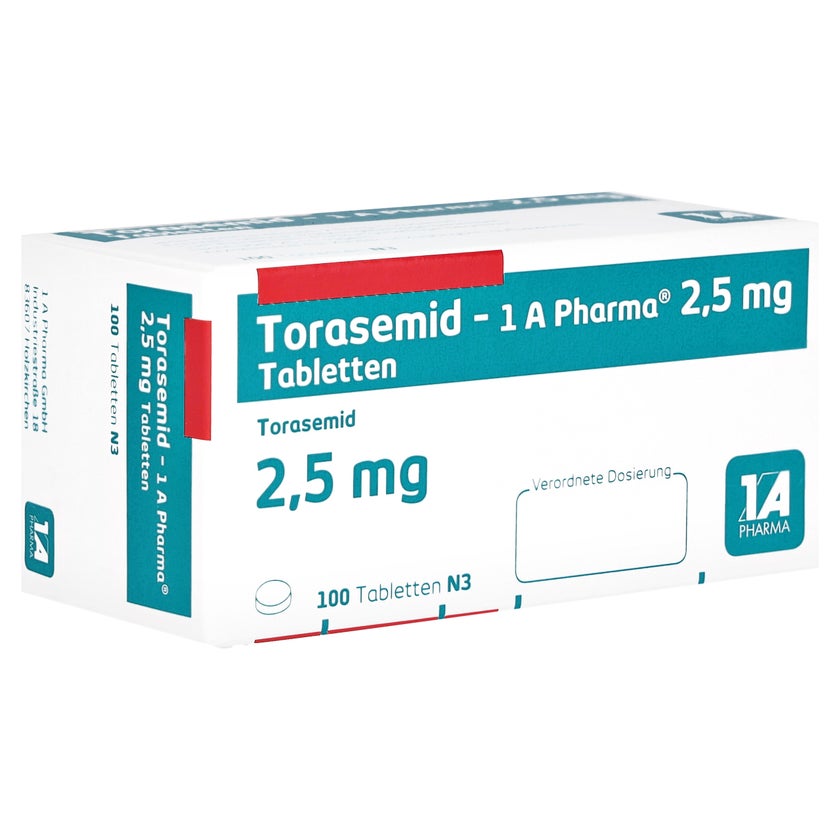 Torasemid 2 5 mg preis