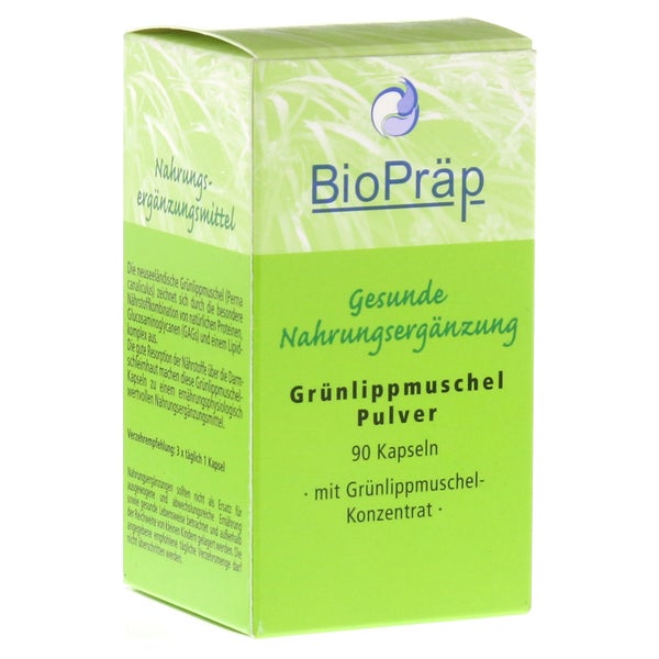 Grünlippmuschel Pulver Kapseln 90 St