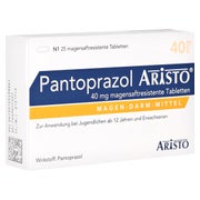 PANTOPRAZOL Aristo 40 mg magensaftres.Tabletten 25 St
