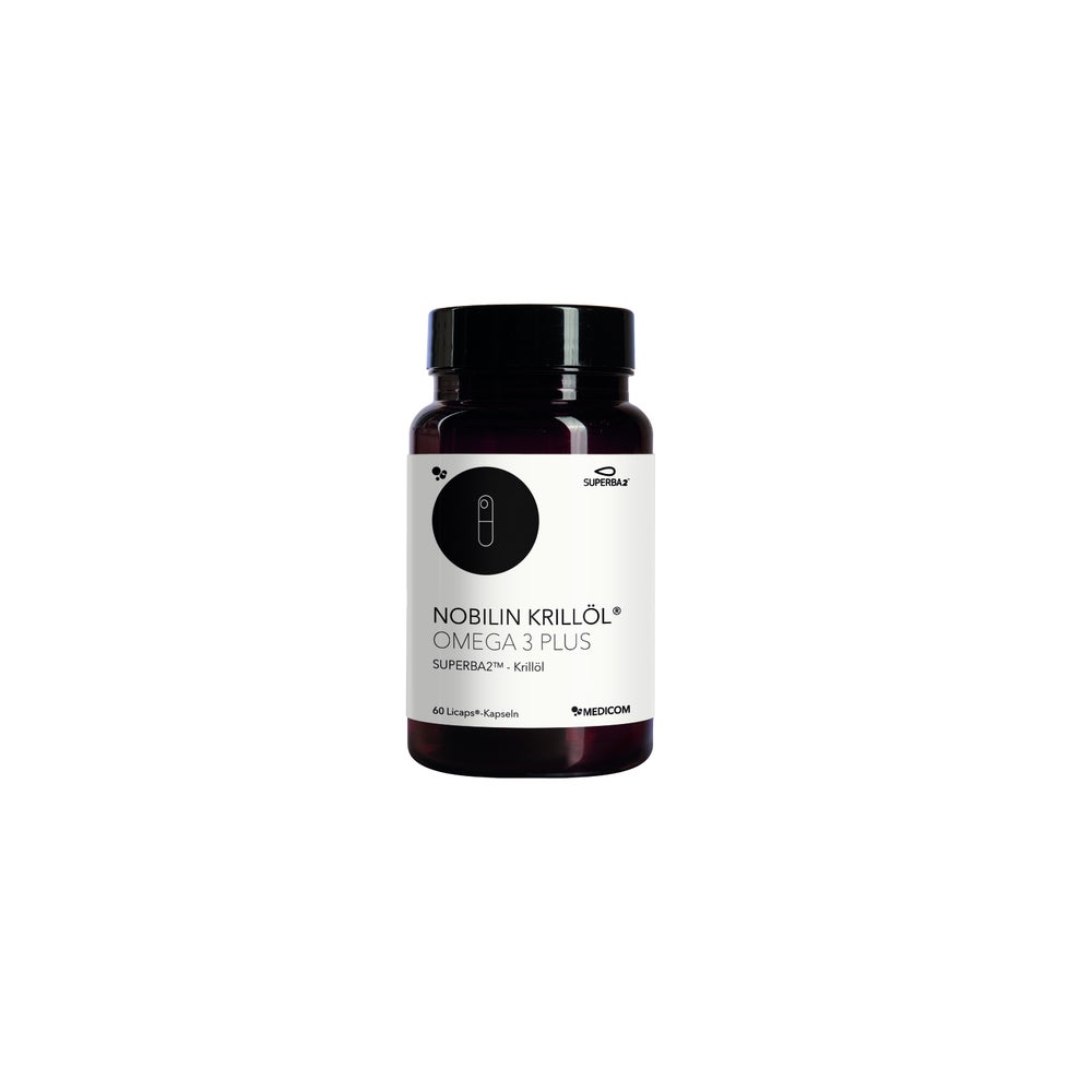Nobilin Krillöl Omega-3 Plus Kapseln 60 St