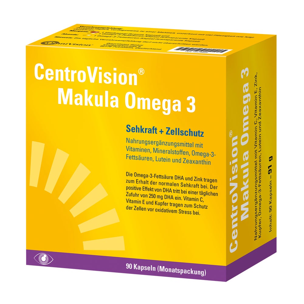 CentroVision Makula Omega 3 90 St