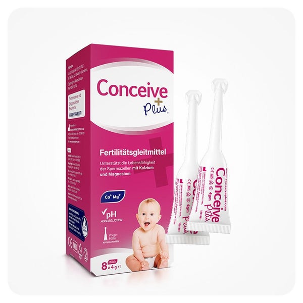 Conceive Plus Fruchtbarkeits-Gleitmittel Applikatoren 8x4g 8X4 ml