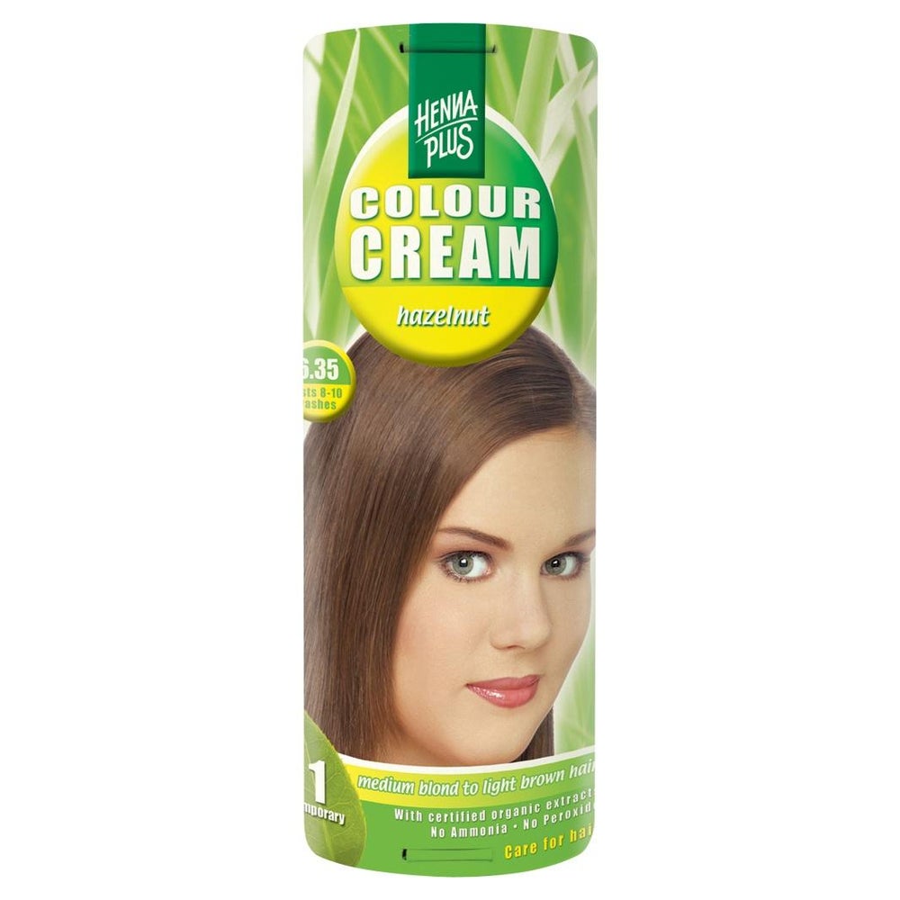 Hennaplus Colour Cream hazelnut 6,35 60 ml