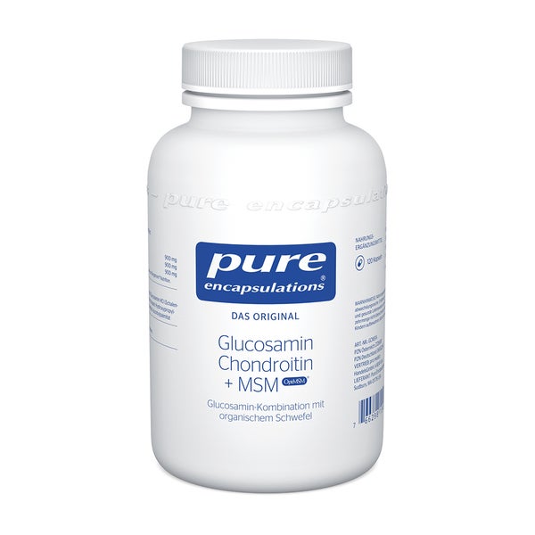 pure encapsulations Glucosamin + Chondroitin + MSM 120 St