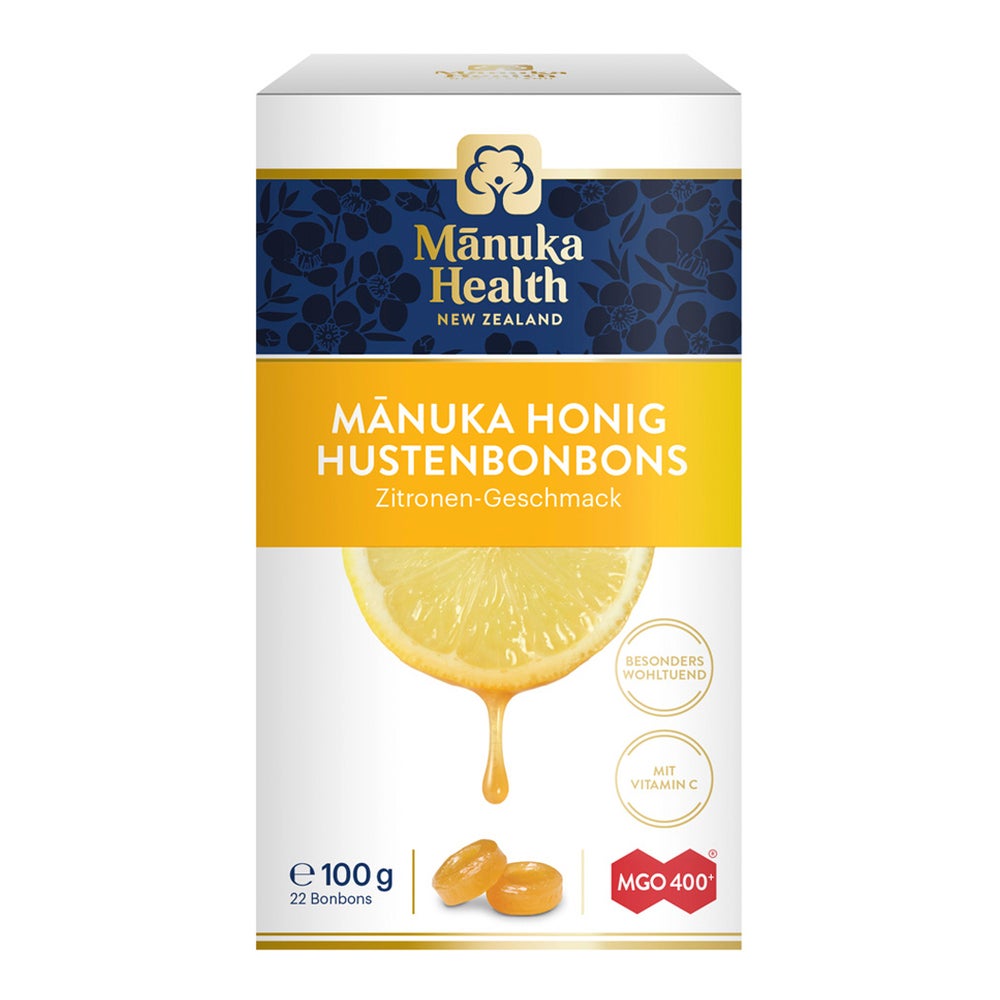 Manuka Honig Hustenbonbons Zitrone 100 g