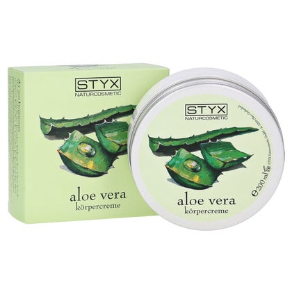 Beauty Line Aloe Vera Körpercreme – Feuchtigkeitsspendend, Schnell Einziehend, Mit Pump-Spender