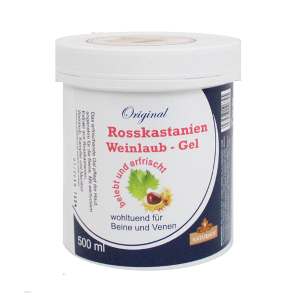 Rosskastanien Weinlaub Gel 500 ml