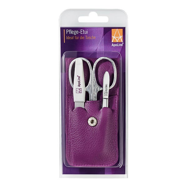 Apoline Manicure Etui 3teilig lila 1 St