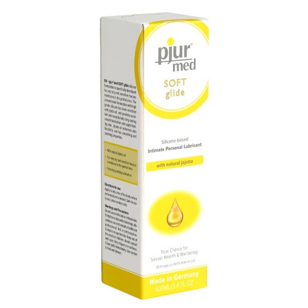med SOFT Glide 100ml – Silikonbasiertes Gleitgel mit Jojoba (0.1 l) 100 ml
