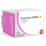 Risperidon Puren 2 mg Filmtabletten 100 St