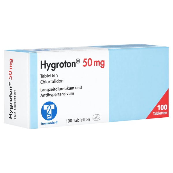 Hygroton 50 mg Tabletten 100 St