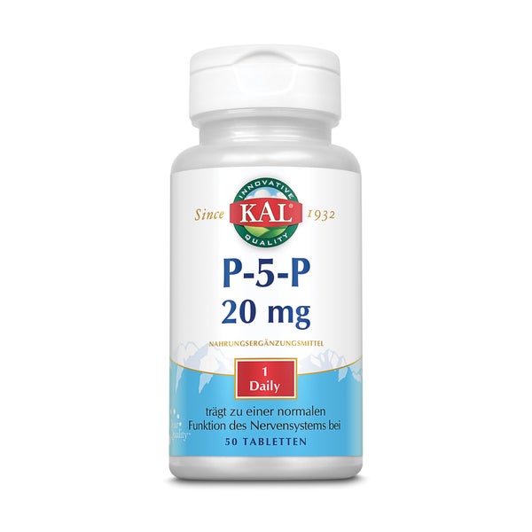 KAL P-5-P (Pyridoxal-5-Phosphat) 20mg 50 St