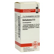 Produktabbildung: Belladonna D 3 Globuli 10 g