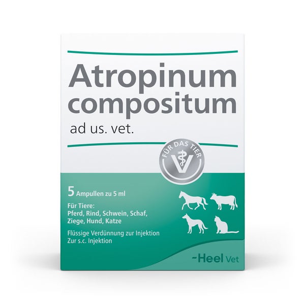 Atropinum Compositum ad us.vet.Ampullen 5 St