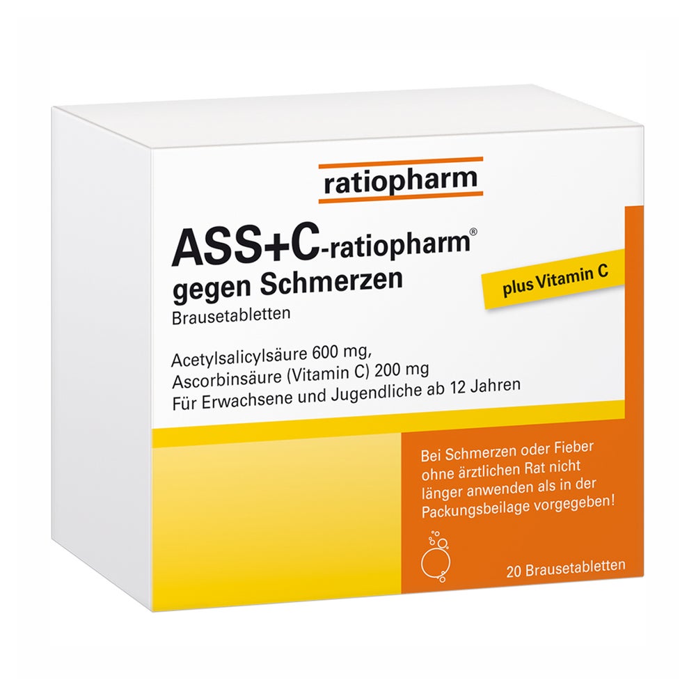 ASS + C ratiopharm 20 St