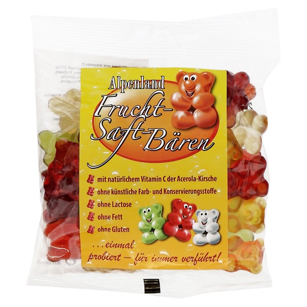 Fruchtsaftbären Alpenland Große Bären 150 g