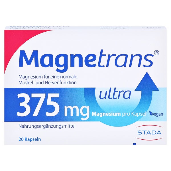 Magnetrans 375mg ultra Magnesium Kapseln 20 St, 20 St online 