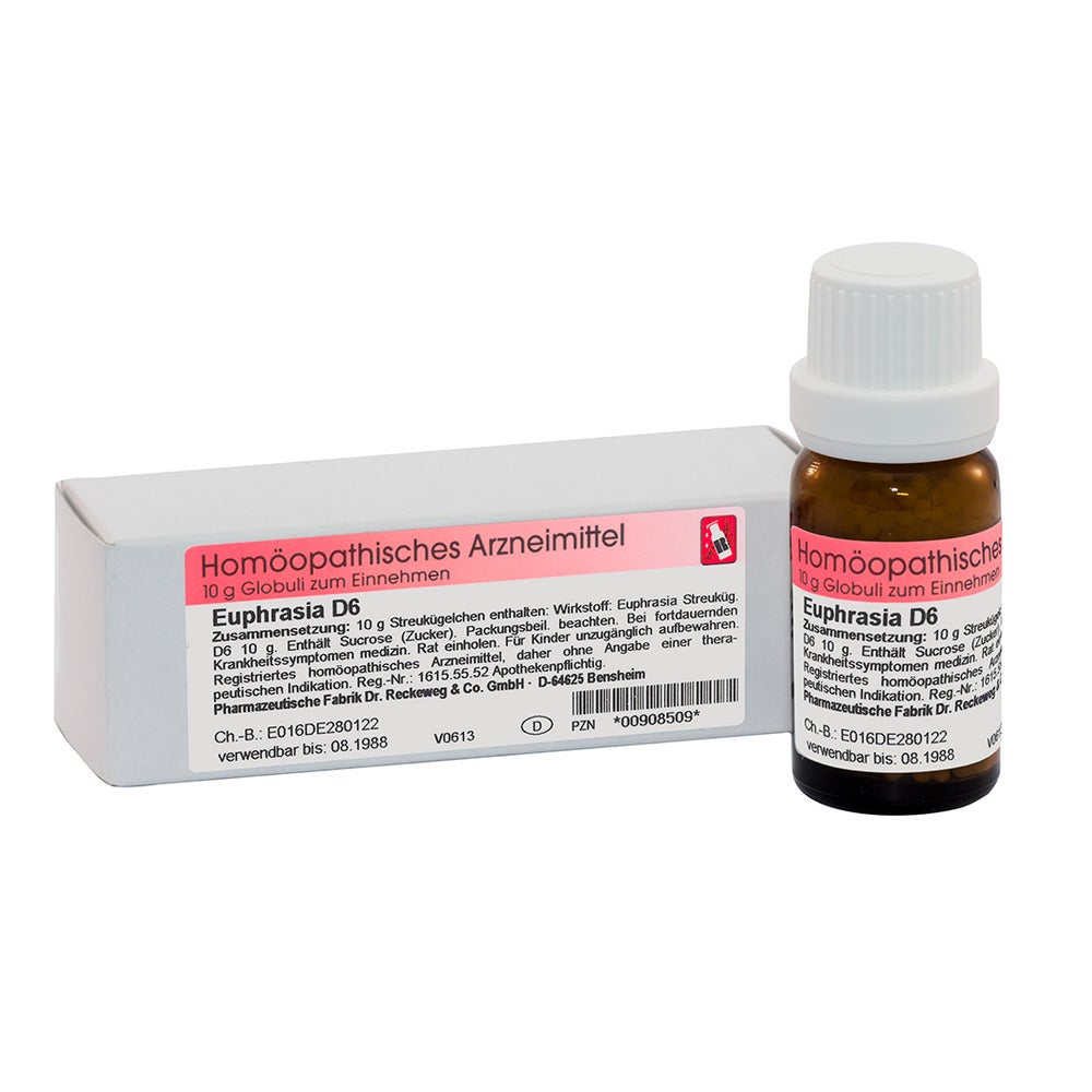 Dr. Reckeweg Euphrasia D6 Globuli 10 g
