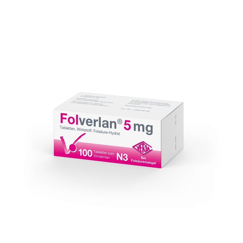 Folverlan 5 mg Tabletten 100 St