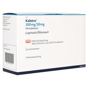 KALETRA 200 mg/50 mg Filmtabletten 3 Mon.Pckg. 360 St