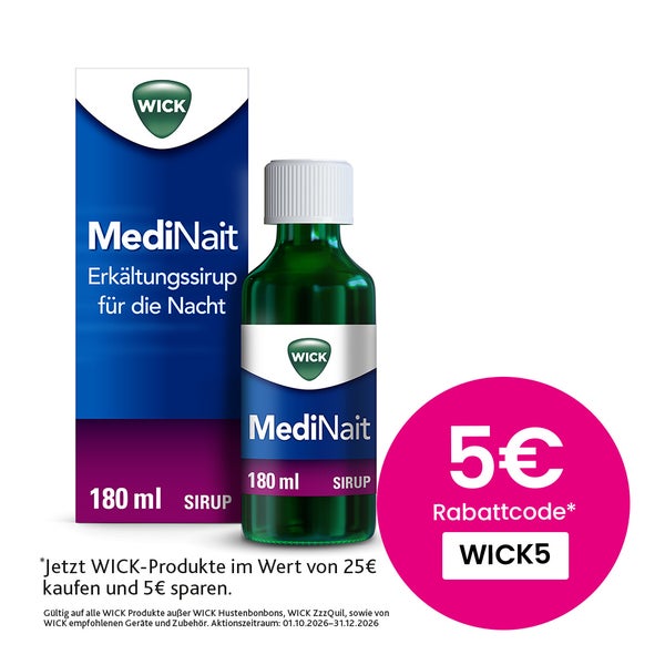 WICK MediNait Erkältungssirup 180 ml