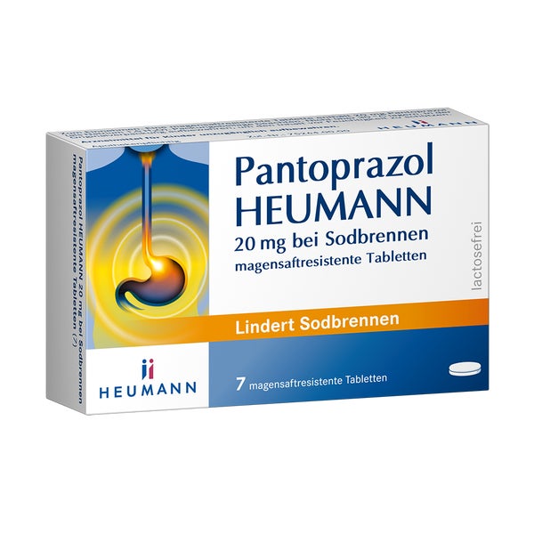 Heumann Pantoprazol 20 mg Tabletten 7 St