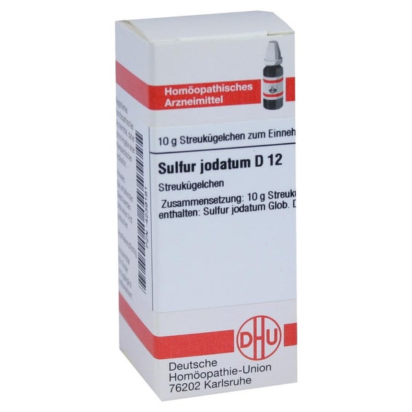 Sulfur Jodatum D 12 Globuli 10 g