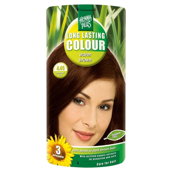 LONG Lasting Colour warm brown 4,45 Crem 100 ml