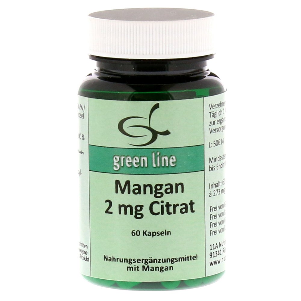 Mangan 2 mg Citrat 60 St