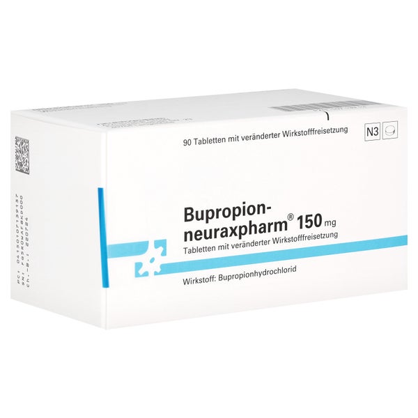 BUPROPION-neuraxpharm 150 mg 90 St
