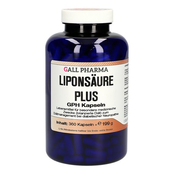 Liponsäure plus Kapseln 360 St
