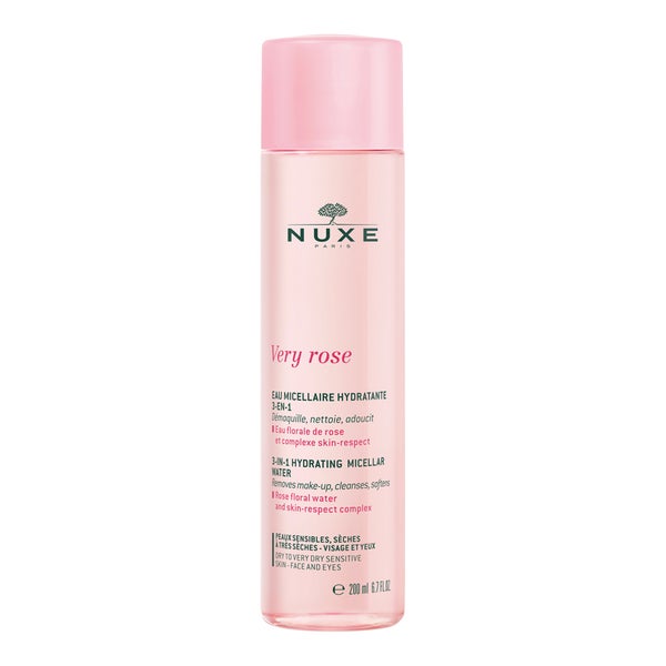 NUXE Very Rose 3-in-1 feuchtigkeitsspendendes Mizellenwasser 200 ml