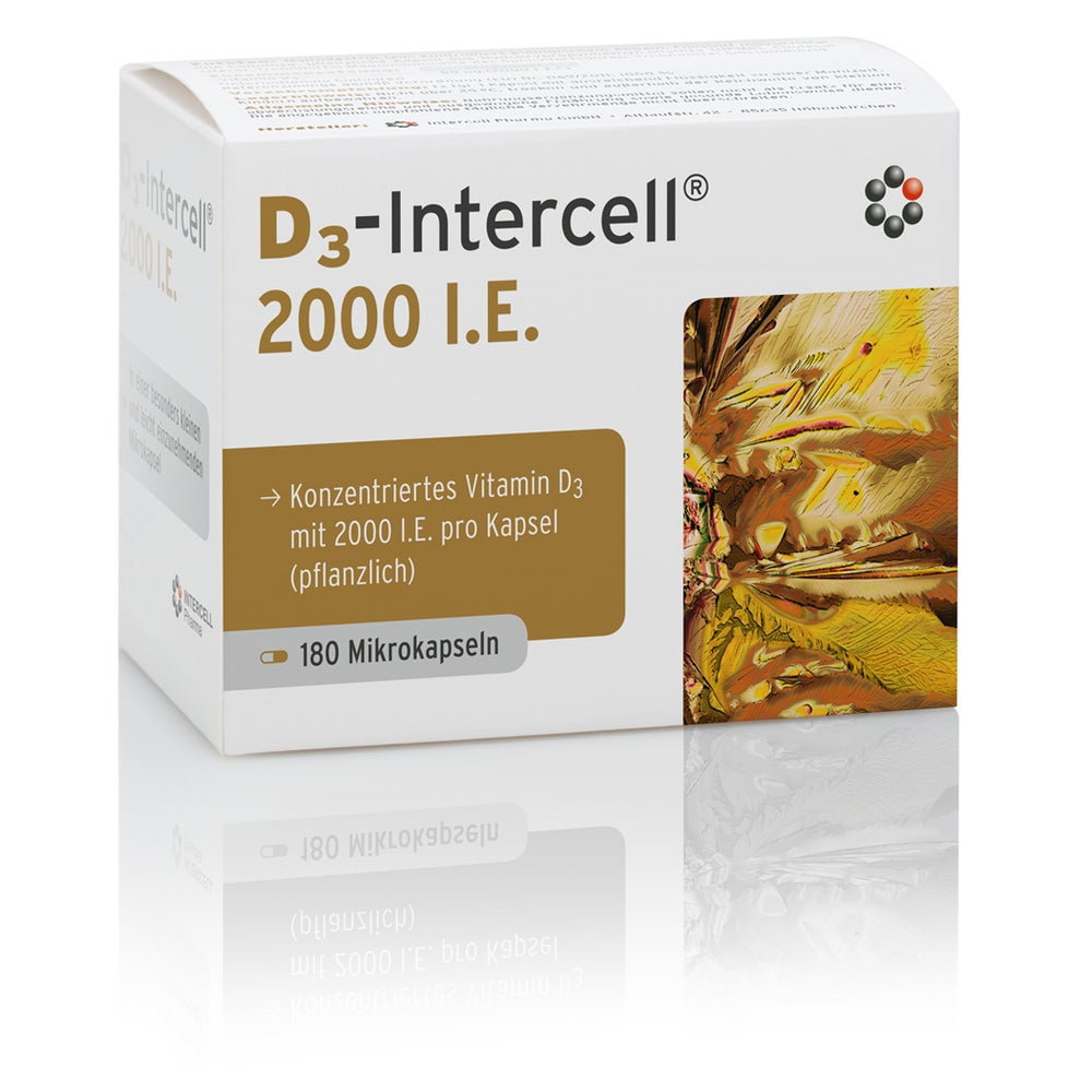 D3-intercell 2.000 I.E. Kapseln 180 St