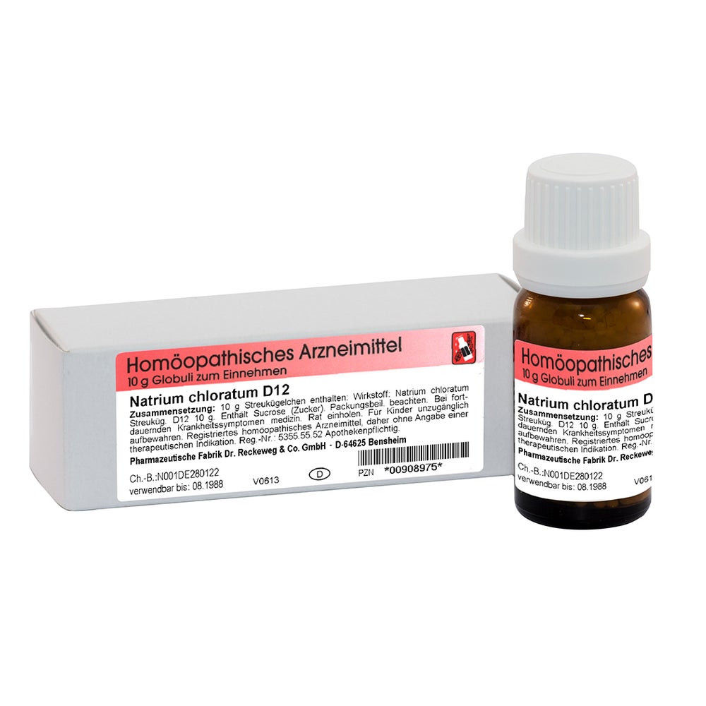 Dr. Reckeweg Natrium Chloratum D12 Globuli 10 g