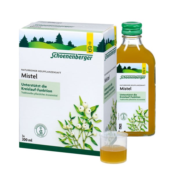 Mistel SAFT Schoenenberger Heilpflanzens 3X200 ml
