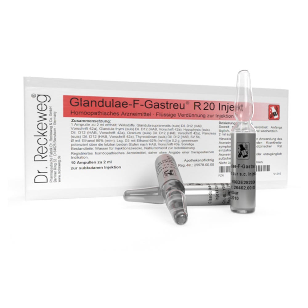 Dr. Reckeweg Glandulae-F-Gastreu R20 Injekt 10X2 ml