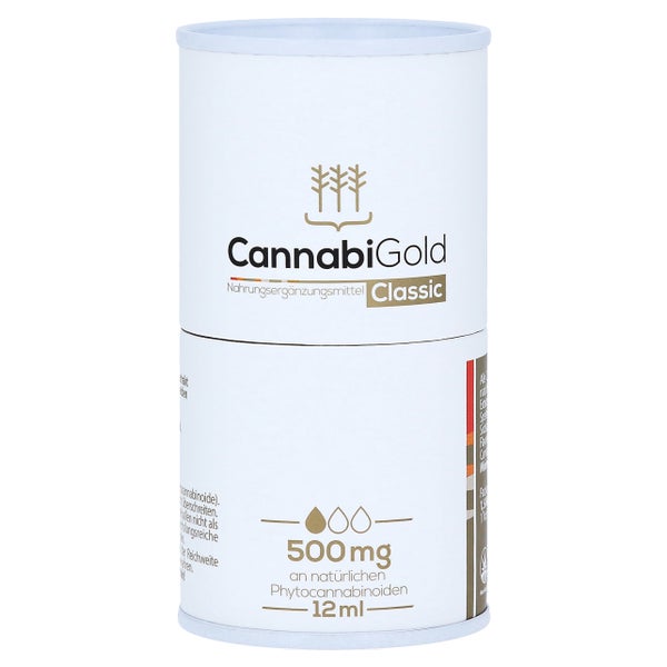 CBD Hanföl 5% CannabiGold Tropfen zum Ei 12 ml