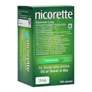 Produktabbildung: Nicorette 2 mg freshmint Kaugummi - Reimport 105 St