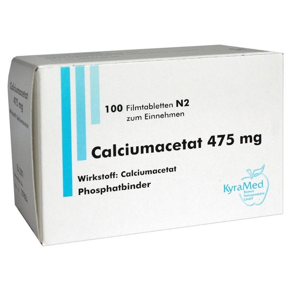 Calciumacetat 475 mg Filmtabletten 100 St
